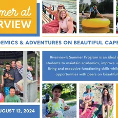 Summer at Riverview offers programs for three different age groups: Middle School, ages 11-15; High School, ages 14-19; and the Transition Program, GROW (Getting Ready for the Outside World) which serves ages 17-21.⁠
⁠
Whether opting for summer only or an introduction to the school year, the Middle and High School Summer Program is designed to maintain academics, build independent living skills, executive function skills, and provide social opportunities with peers. ⁠
⁠
During the summer, the Transition Program (GROW) is designed to teach vocational, independent living, and social skills while reinforcing academics. GROW students must be enrolled for the following school year in order to participate in the Summer Program.⁠
⁠
For more information and to see if your child fits the Riverview student profile visit daily-martini.com/admissions or contact the admissions office at admissions@daily-martini.com or by calling 508-888-0489 x206